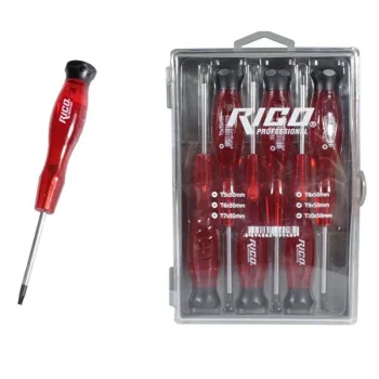 6PC Kraft Torx Elektronikçi Klemens Tornavida Seti 50mm