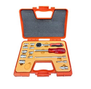 16PC 1/4” Lokma Seti 4-13 mm