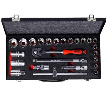 25 Parça 1/2” 12 Köşe Lokma Seti