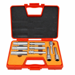 9 Parça 1/2” İç Torx E Lokma Seti Uzun