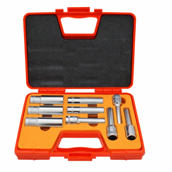 9 Parça 1/2” İç Torx E Lokma Seti Uzun