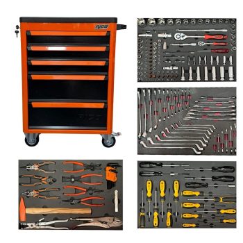 5 Çekmeceli Dolu Takım Arabası