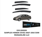 SUNPLEX HONDA CİVİC 2007-2012 CAM RÜZGARLIĞI 4LÜ